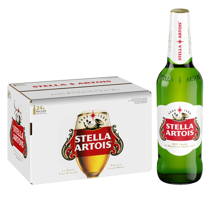 Stella Artois 24pk 11.2oz Btl 5.0% ABV