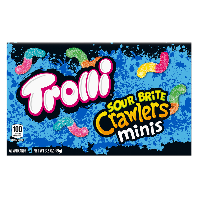 Trolli Mini Sour Brite Crawlers Theater Box, 3.5oz