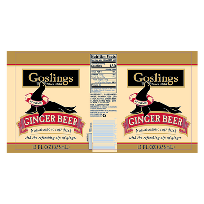 Goslings Stormy Ginger Beer 6pk 12oz can