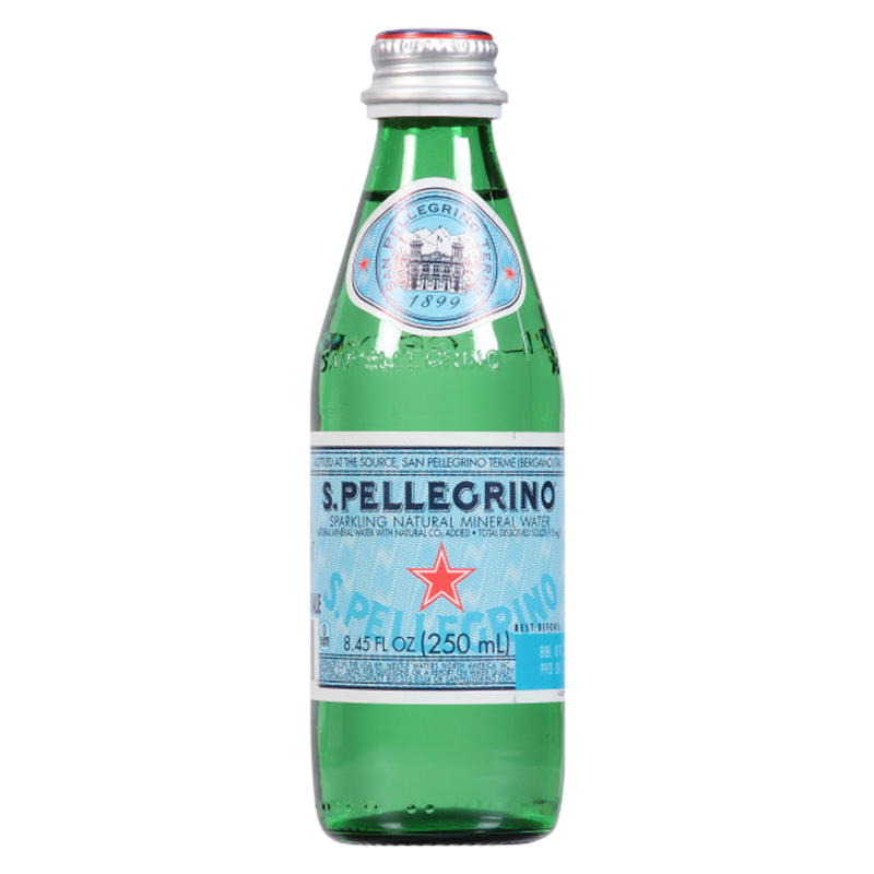 San Pellegrino Sparkling Natural Mineral Water 6pk 8.45oz Btl