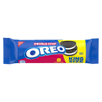 Oreo Double Stuf Chocolate Sandwich Cookies King Size 8ct