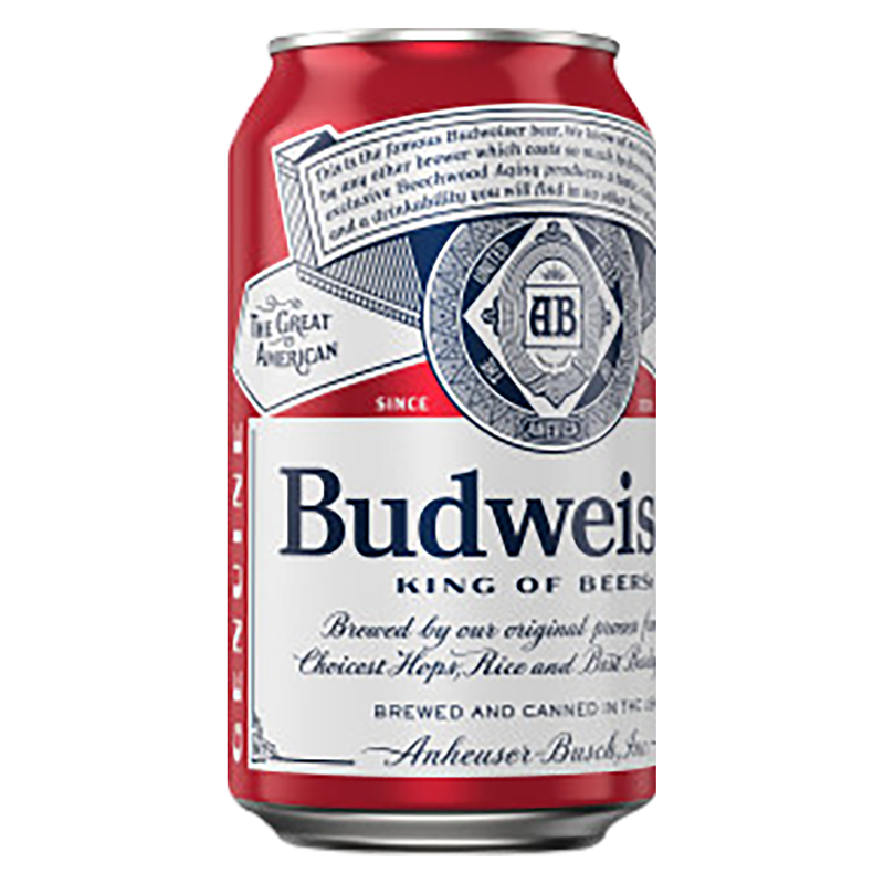 Budweiser 30pk 12oz Can 5.0% ABV