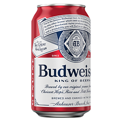 Budweiser 30pk 12oz Can 5.0% ABV