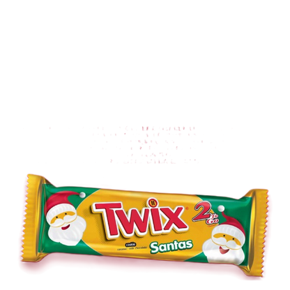 Twix Caramel Santa 2ct