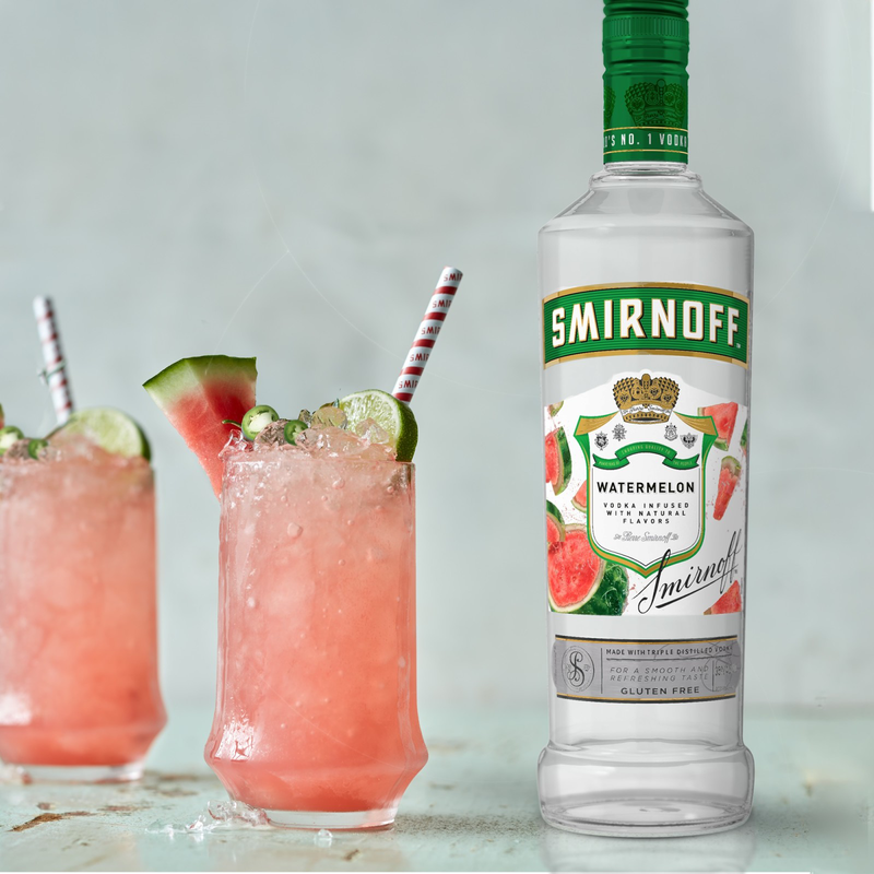 Smirnoff Watermelon Vodka 750 ml (70 Proof)