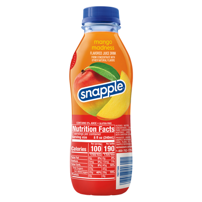 Snapple Mango Madness 16oz Btl