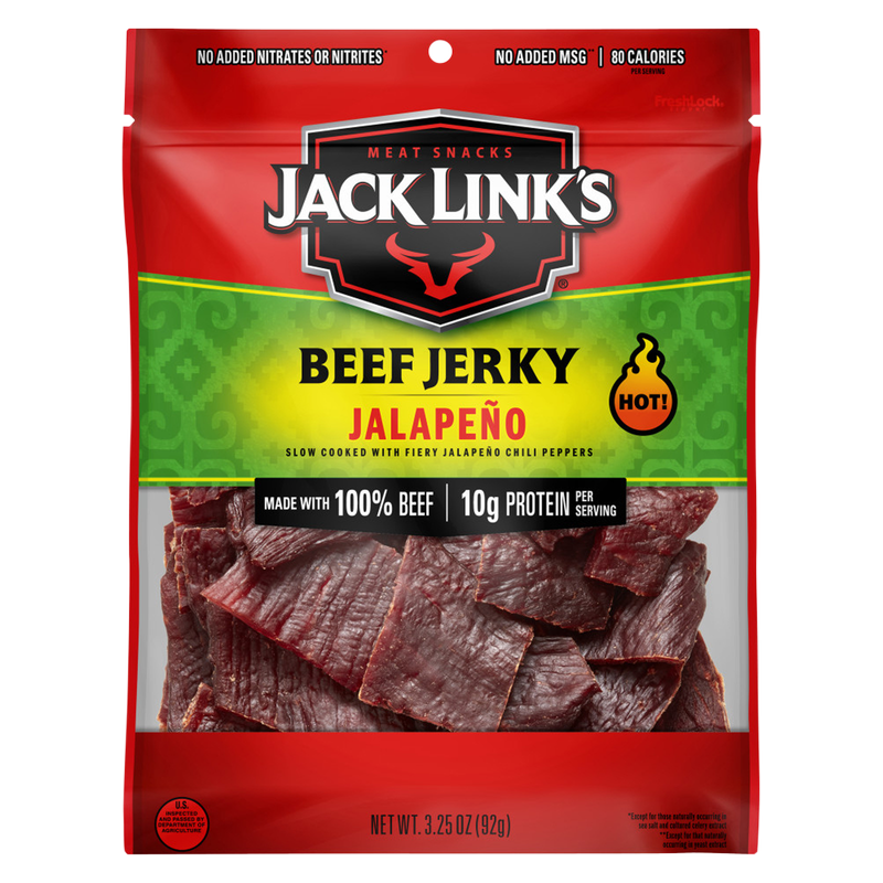 Jack Link's Jalapeno Beef Jerky 3.25oz