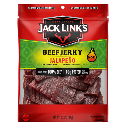 Jack Link's Jalapeno Beef Jerky 3.25oz