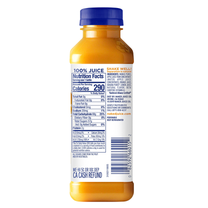 Naked Juice Mighty Mango Smoothie 15.2oz Btl