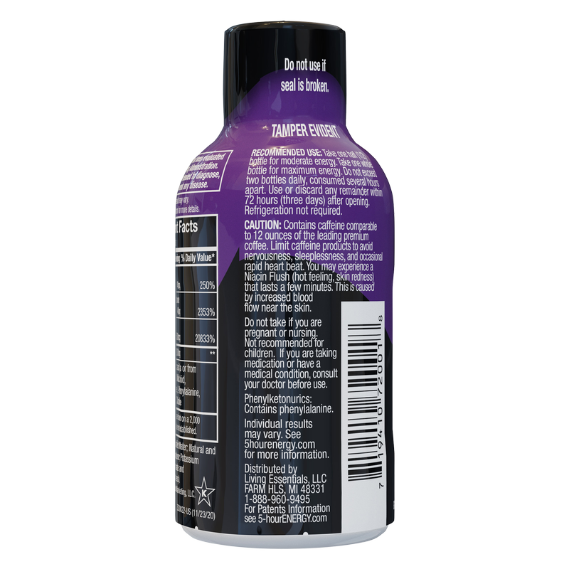 5-hour ENERGY Shot Extra Strength Grape 1.93oz