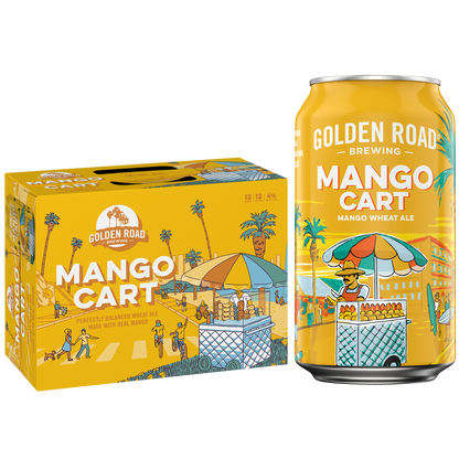 Golden Road Mango Cart 12pk 12oz Can 4.0% ABV