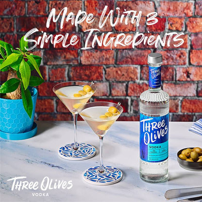 Three Olives Vodka Original 50ml (80 Proof)