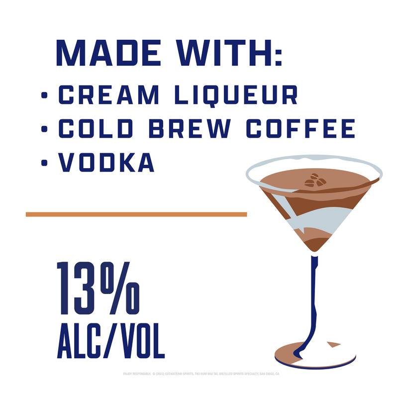 Cutwater Espresso Martini 4pk 12oz Cans 13% ABV