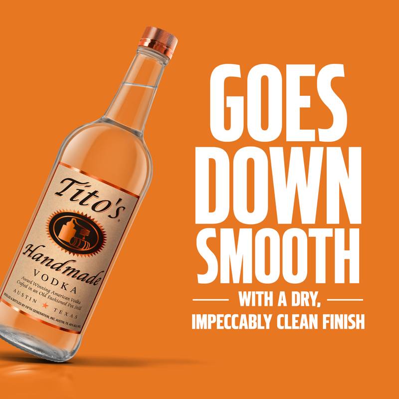 Tito's Handmade Vodka 750ml (80 Proof)