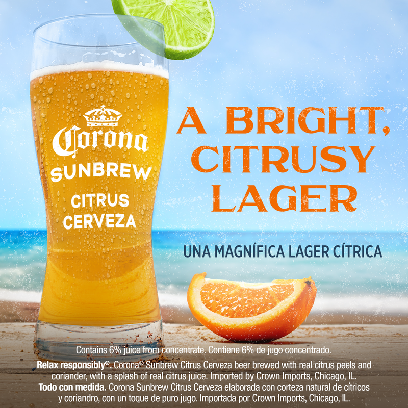 Corona Sunbrew Citrus 24oz Can