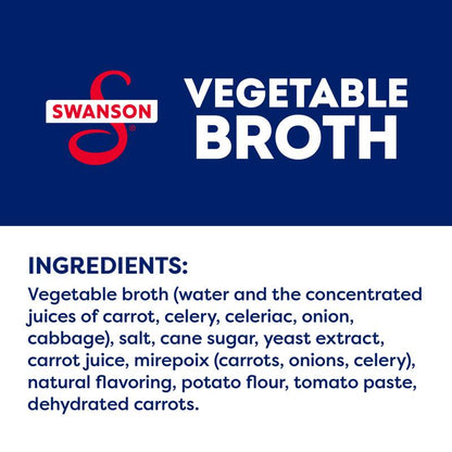 Swanson Vegetable Broth, 32 fl. oz.