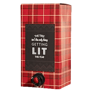 The Wine Box Box The Tree Isn't The Only Thing Getting Lit