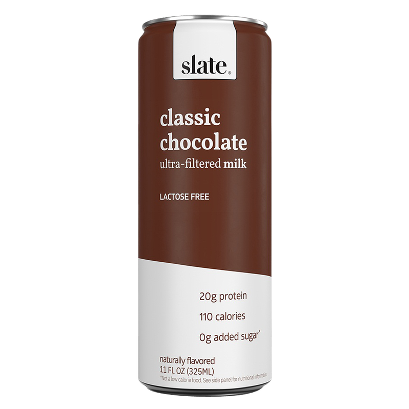 Slate Milk Classic Chocolate Protein Shake 11oz Can – BevMo! Arizona
