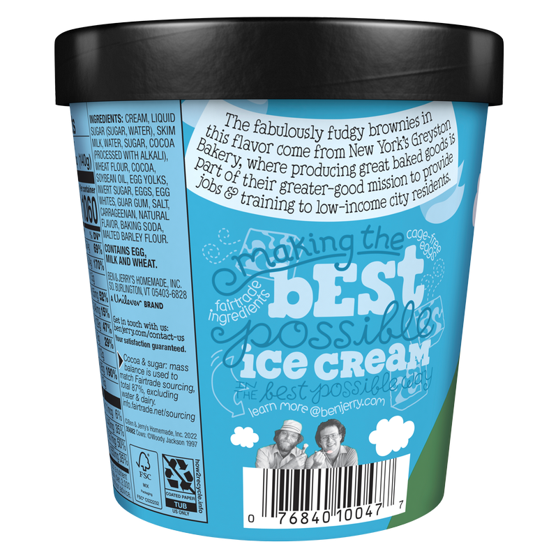 Ben & Jerry's Chocolate Fudge Brownie Ice Cream Pint