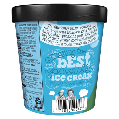 Ben & Jerry's Chocolate Fudge Brownie Ice Cream Pint