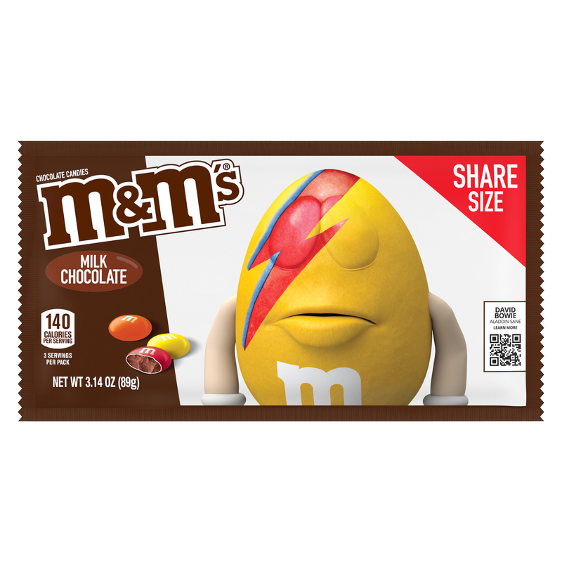 M&M's Milk Chocolate Candies Share Size 3.14oz