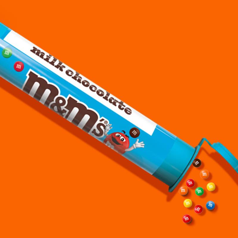 M&M's Minis Milk Chocolate Candies Mega Tube, 1.77oz