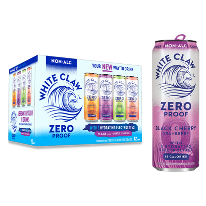 White Claw 0% Variety 12pk 12oz Can – BevMo! Arizona