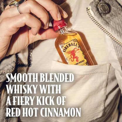 Fireball Hot Cinnamon Blended Whisky 750ml (66 proof)