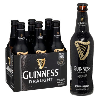 Guinness Draught 6pk 12oz Btl 4.2% ABV