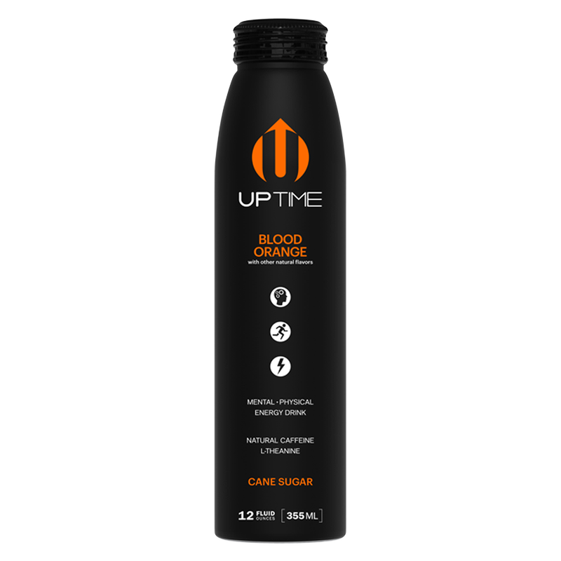 Uptime Blood Orange Energy Drink 12 oz Btl