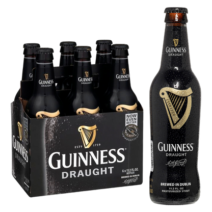 Guinness Draught 6pk 12oz Btl 4.2% ABV