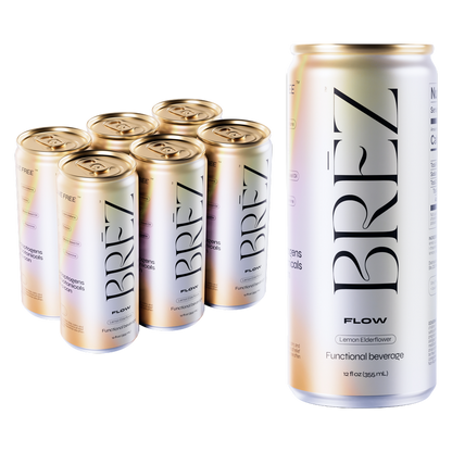 BRĒZ Flow Functional Tonic 6pk 12oz Cans