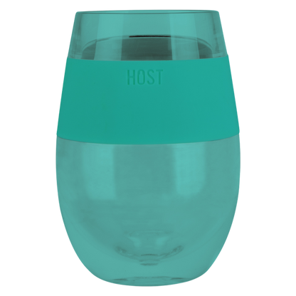 Host Wine Freeze Cup Translucent Green 8.5oz