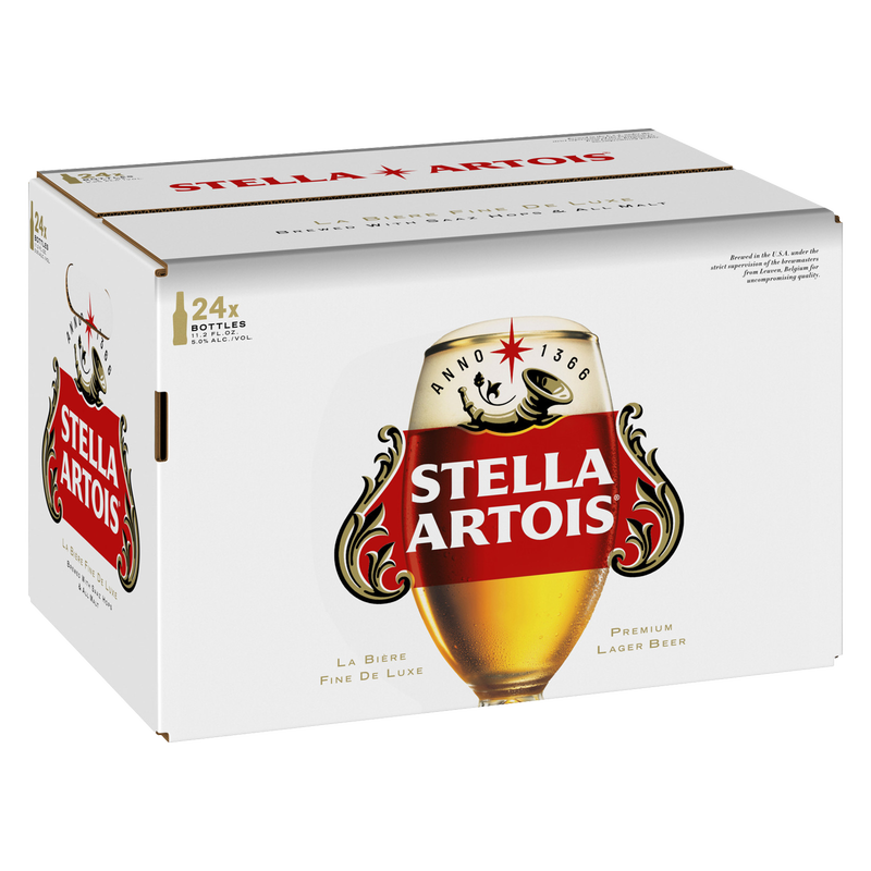 Stella Artois 24pk 11.2oz Btl 5.0% ABV