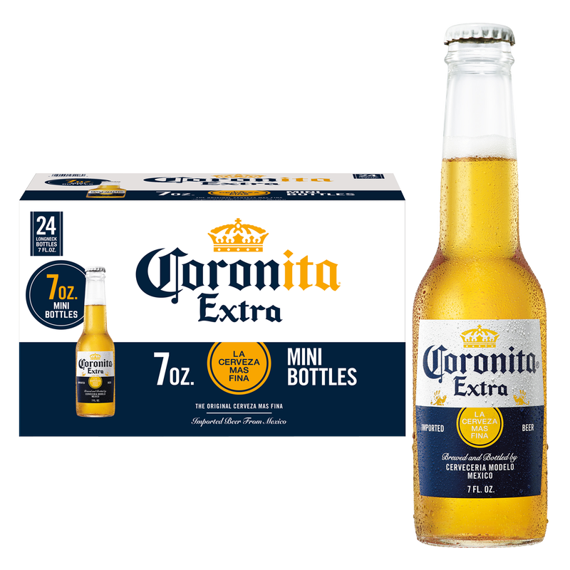 Coronita Extra 24pk 7oz Btl 4.6% ABV