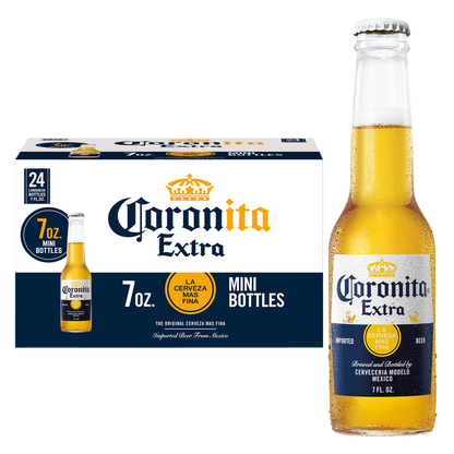 Coronita Extra 24pk 7oz Btl 4.6% ABV