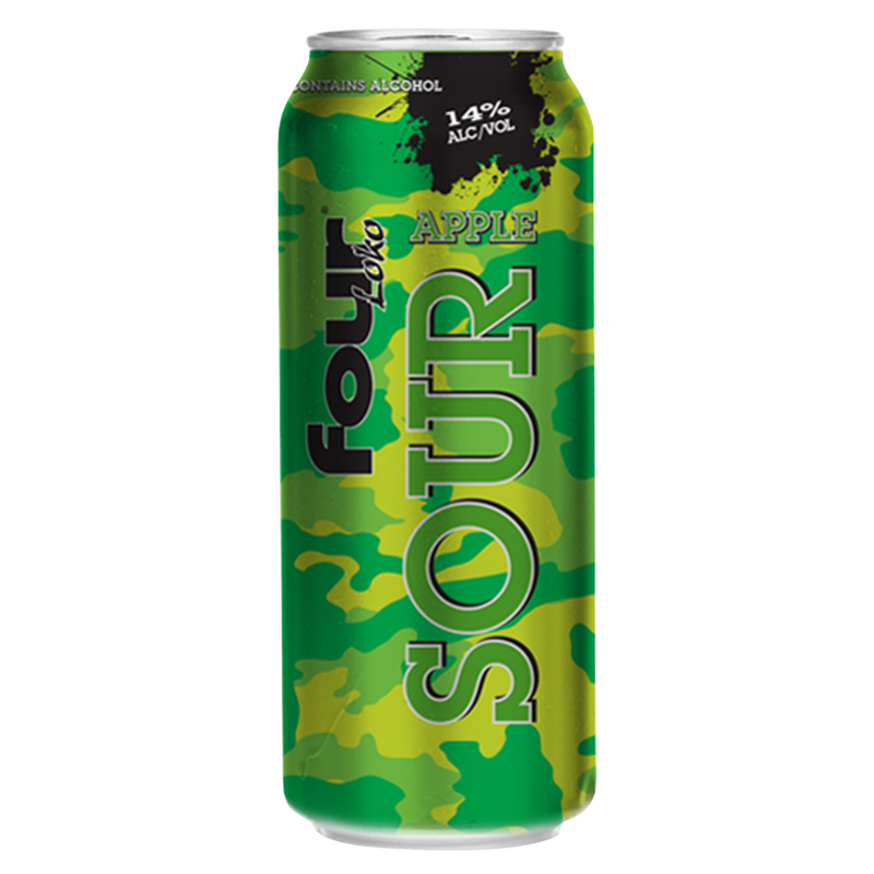 Four Loko Sour Apple Single 23.5oz Can 14.0% ABV