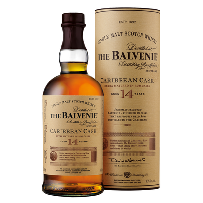 The Balvenie 14 Yr Caribbean Cask 750ml (86 proof) – BevMo! Arizona The Balvenie 14 Yr Caribbean Cask 750ml (86 proof) – BevMo! Arizona