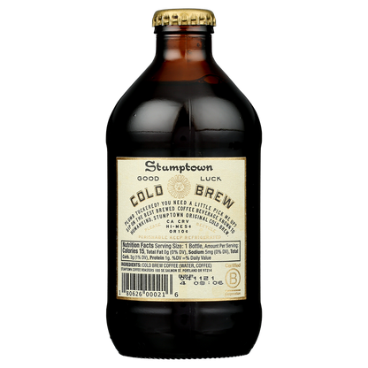 Stumptown Coffee Bottled Cold Brew 10.5oz Glass Bottle