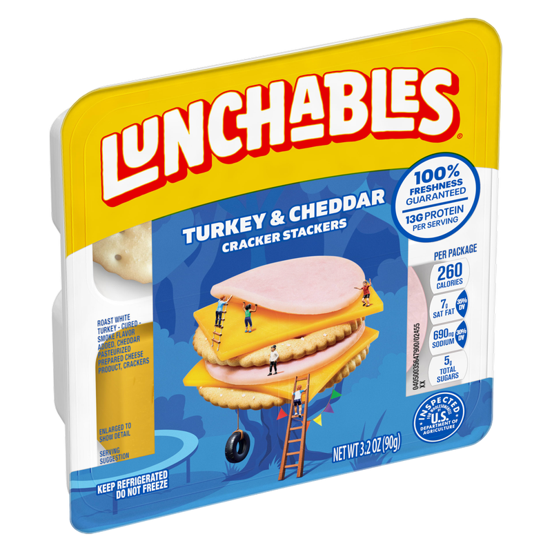Lunchables Turkey & Cheddar with Crackers - 3.2oz