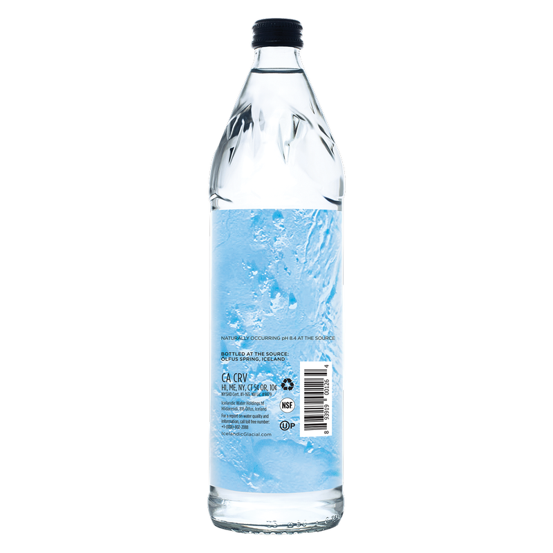 Icelandic Glacial Spring Water 750ml Glass Bottle – BevMo! Arizona