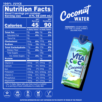 Vita Coco Pure Coconut Water 16.9oz