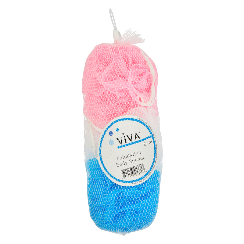 Viva Exfoliating Bath Loofahs 3ct