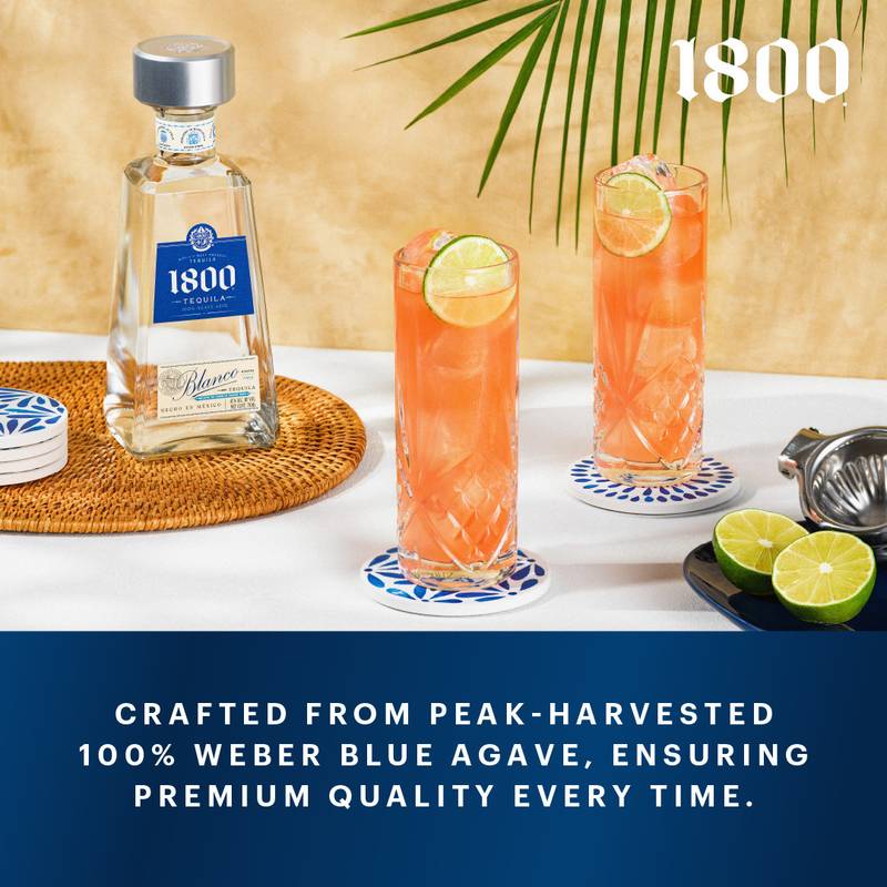 1800 Tequila Blanco 1.75L (80 Proof)