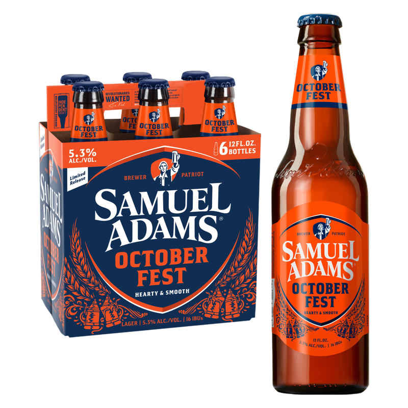 Sam Adams Seasonal - Octoberfest 6pk 12oz Btl 5.3% ABV