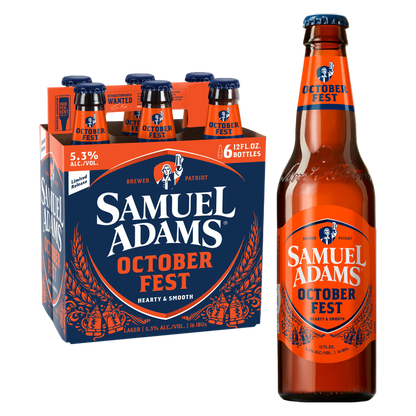 Sam Adams Seasonal - Octoberfest 6pk 12oz Btl 5.3% ABV