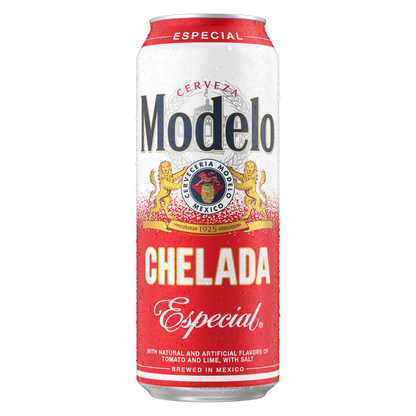 Modelo Chelada Especial Single 24oz Can 3.5% ABV