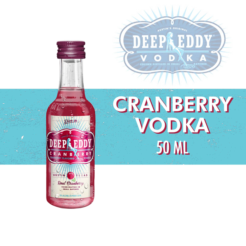 Deep Eddy Cranberry Infused Vodka 50ml