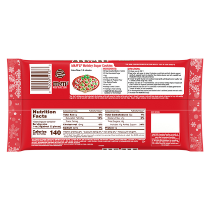 M&M’s Holiday Milk Chocolate Candies, 10oz