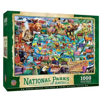 MasterPieces National Parks of America Puzzle 1000pc